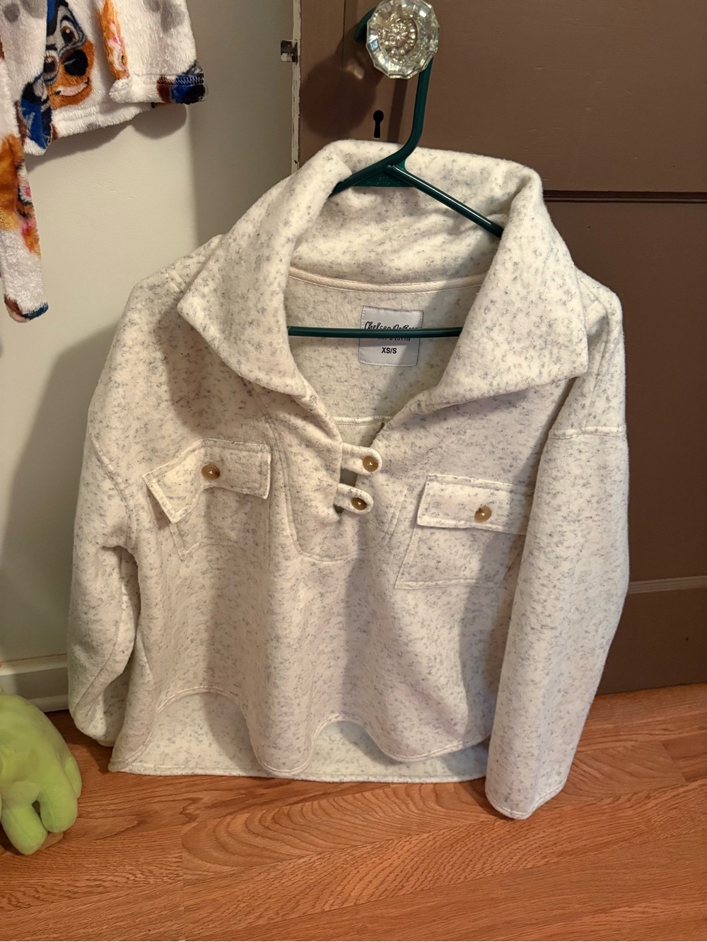 Lauriebelles Chelsea Deboer Pullover Sweater Jacket - Speckle